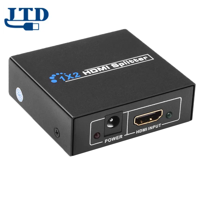 HDMI Splitter 2 Port 1.4v 1x2 HDMI Splitter 4K *2K full 3D 1 in 2 out