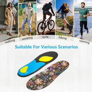 Sport Shock Absorption Plantar Fasciitis Insoles Arch Support <b>Inserts</b> Comfort Cushion Pain Relief Insoles <b>for</b> Flat Feet - Product Image 5