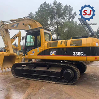 Excavatrice d'occasion Cat330GC Cat330CL, 30 tonnes, grande excavatrice hydraulique sur chenilles, CAT 330BL 330CL d'occasion