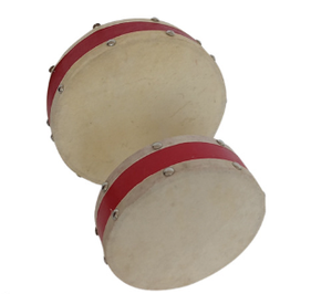 Lados dobles populares con piel de oveja, instrumentos musicales de percusión, tambores indios de <span class=keywords><strong>samba</strong></span> de <span class=keywords><strong>Brasil</strong></span> - Product Image 3