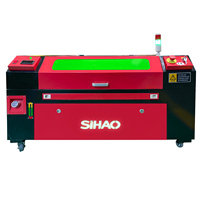 Graveur et découpeur laser CO2 80W 500x700mm avec contrôle Ruida RDworks V8 pour gravure sur bois, plastique, caoutchouc, contreplaqué, MDF, refroidissement par eau
