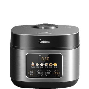 Cuisinière à riz Midea 4L en acier inoxydable, électrique, multifonctionnelle, cuisson rapide avec revêtement antiadhésif - Product Image 1