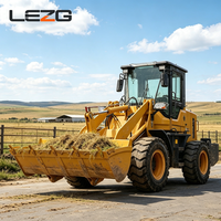 Chargeuse sur pneus articulée miniature 4 tonnes ZL946 avec bras télescopique et grappin, moteur Changchai pour la manutention des matériaux agricoles et forestiers