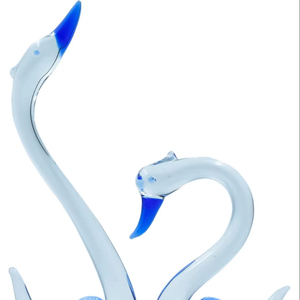 Handmade Colored Blown Glass Dome Animal Theme Home Decor Christmas <b>Easter</b> April Fool's Day Chinese New Year Gifts-Tiny Glass - Product Image 1