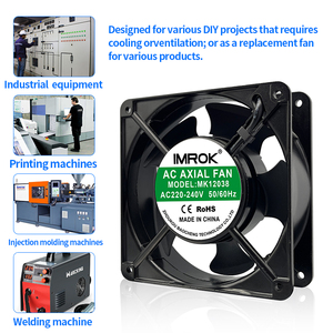 4 Inch DP200A Industrial Cooling <b>Fan</b> 12cm <b>AC</b> 2123XSL 220V 12038 Axial High Quality Industrial Axial <b>Fan</b> - Product Image 3
