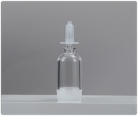 Flacon de sérum pour la peau en plastique transparent Hengjian 5ml 10ml 15ml, personnalisé, acide hyaluronique