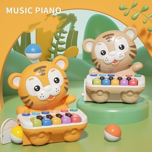 Wholesale Cute Animals Children Education 5-Key Electronic Keyboard <b>Toys</b> Piano Musical Instruments <b>Toys</b> - Product Image 2