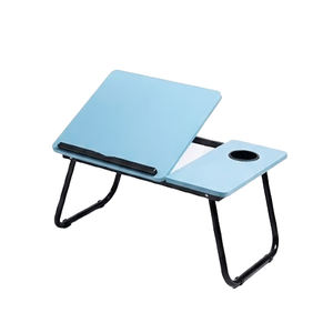Plateau de petit-déjeuner portable réglable avec porte-gobelet et support pour téléphone pour canapé, fauteuil ou chambre <span class=keywords><strong>à</strong></span> coucher - Product Image 4