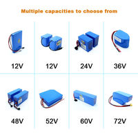 Vente en gros de batteries au lithium-ion rechargeables 3.7V 7.4V 14V 12V 24V 26V 48V Pack 18650 cellules pour appareils de cuisine