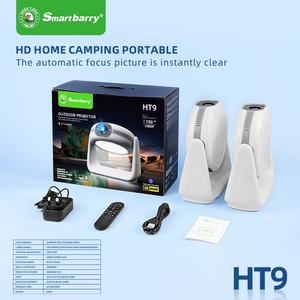 Mini projecteur intelligent HT9 pour la maison et le bureau, portable, 1080p, Android 11, LED, 200° panoramique/inclinaison, 3D, 2 Go, téléphone, mini bureau - Product Image 6