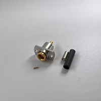 Connecteur RF à bride flottante BMA femelle 2 trous 50 Ohm DC-18GHz pour câble RG316 RG188