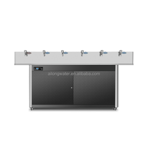 Estación Purificadora de <span class=keywords><strong>Agua</strong></span> por Ósmosis Inversa de Acero Inoxidable con 6 Grifos Eléctricos para <span class=keywords><strong>Agua</strong></span> Fría, Ideal para Hoteles y Uso en Exteriores - Product Image 3