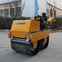 Nouveau Compacteur Vibratoire Monocylindre Autopropulsé FURD FYLJ-S600C 550kg à Essence, Moteur Changfa 5.4HP/9HP, 20kN