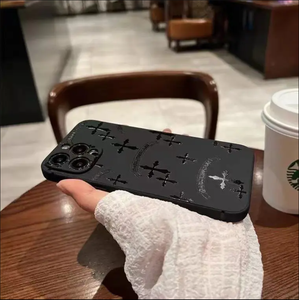Jésus <span class=keywords><strong>Christ</strong></span> Croix Noir Téléphone étui pour iphone 15 13 14 12 11 Pro Max 14 15 Plus Cas X XS XR Mini Antichoc Doux Funda Couverture - Product Image 5
