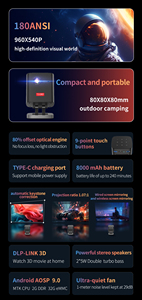 New C1000 4K Home HD Video Chiếu <span class=keywords><strong>Android</strong></span> Wifi Di Động Điện Thoại Thông Minh Beamer <span class=keywords><strong>Mini</strong></span> <span class=keywords><strong>Android</strong></span> Chiếu Cho 4K 3D Rạp Chiếu Phim - Product Image 3