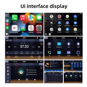 เครื่องเล่น MP5 ขนาด 7 นิ้ว รองรับ Wireless CarPlay หน้าจอสัมผัสแบบ Capacitive TN ตัวเครื่องแบบ 2 Din สำหรับรถยนต์ ความละเอียดหน้าจอ 600*480 - Product Image 4