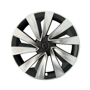 Cache-roue de voiture pour Tesla Model Y 2025 Juniper, 19 pouces, noir, protection de jante complète automobile - Product Image 6