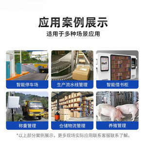 Lecteur/enregistreur RFID, système de contrôle d'accès, système de pesage, port réseau, modèle de carte IC, modèle 4G, carte d'accès - Product Image 4