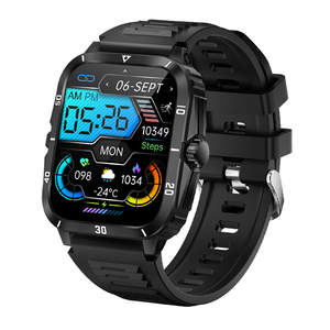 Nouvelle <span class=keywords><strong>montre</strong></span> connectée robuste KT71 2026, étanche 3ATM, <span class=keywords><strong>Da</strong></span> <span class=keywords><strong>Fit</strong></span>, <span class=keywords><strong>montre</strong></span> connectée pour hommes, compatible Android et iOS - Product Image 1