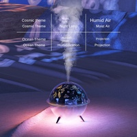 Internet célèbre étoile bureau Purification de l'air aromathérapie Machine silencieux humidificateur veilleuse planète cadeau pour la maison Plug