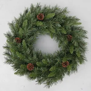 2024 Factory Wholesale Christmas Flower Garland For Christmas Decorations Xmas Wreaths Decorations