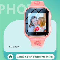 Smartwatch GPS 4G per Bambini con SIM, Videochiamata, SOS, Batteria da 1000mAh, Impermeabile, Antifurto, Orologio Intelligente di Sicurezza per Bambini