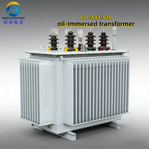 <span class=keywords><strong>Transformateur</strong></span> de puissance immergé dans l'huile triphasé 50/60Hz 300Kva 500Kva 20 Mva 25 Mva 69kV 6.3kV, fourni directement par l'usine - Product Image 1