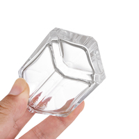 Vente en gros de flacons de parfum en verre de 30 ml, 50 ml, 100 ml, exquis et durables, avec boîte-cadeau personnalisée, couvercle au design spécial pour parfum