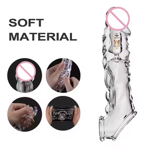 गर्म बिक्री पुनः प्रयोज्य tpe लिंग की अंगूठी देरी स्खलन पुरुषों के लिए पुरुषों के लिए सेक्स खिलौने - Product Image 5