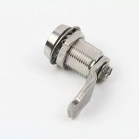 Cylindre de serrure à maillon Standard ferroviaire en acier inoxydable carré quart de tour came loquet de Compression loquet