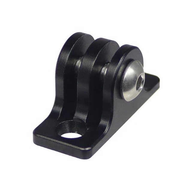 CNC Aluminum Fittings Adapter Sports Camera Flat Base Universal Socket Connection Bracket Fixed Base