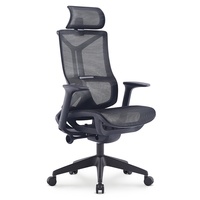 Chaises de bureau pas chères, chaises de bureau pivotantes modernes à dossier haut, inclinables, ergonomiques, en maille, pour le personnel