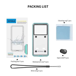 Étui de téléphone universel étanche IP68 7 pouces pour extérieur, protection intégrale 360° contre les chocs, compatible avec iPhone, Samsung, INFINIX, HUAWEI - Product Image 6