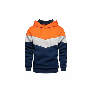 เสื้อสเวตเตอร์มีฮู้ดสำหรับผู้ชายกางเกงวอร์มขาบานผ้าคอตตอน100% โลโก้ตามสั่งสำหรับฤดูใบไม้ร่วง - Product Image 2