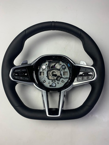 Volante Deportivo Clásico <span class=keywords><strong>M</strong></span> <span class=keywords><strong>Sport</strong></span> de 3 Brazos en Cuero para F20/F22/F30/F32/F36/F10/F12/F15/F16 Serie 1/2/3/4/5 X3/X4/X5/X6 Estándar - Product Image 3