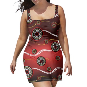 2025 été Aussie Boho Maxi Dress-Robe de plage florale sans manches de grande taille pour femme - Product Image 3