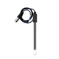 Matériel de coque DJS-1DGlass 0-20000us/cm sonde EC capteur de conductivité prise d'aviation à trois noyaux personnalisée
