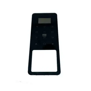 Custom Screen Printing Pattern Square Smart Home Door Lock Touch Switch Glass Panel Screen Printing Tempered Glass Cover Plate