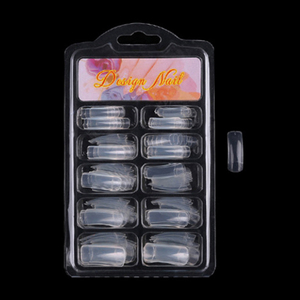 100 Pz/scatola Attrezzi di Arte Del Chiodo Francese Punte False Del Chiodo Falso Acrilico Francese Tips Salon False Nail Tips - Product Image 3