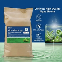 Fertilizante Acuático Directo de Fábrica con Minerales Traza y Extracto de Levadura para Piscifactorías, Estimula la Algas y el Oxígeno Disuelto, Barril de 10 kg, 18 Meses