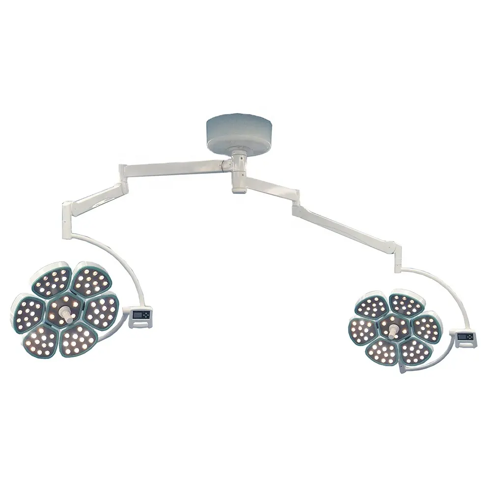 Médico Beleza Design Hospital Teto Montado Shadowless Pétala LED Operando Luz Teatro LED Lâmpada Cirúrgica