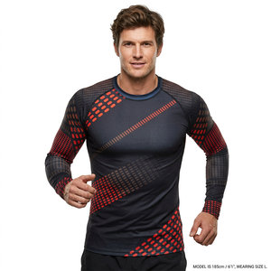 Camiseta Deportiva sin Mangas para Hombre, Protección UV UPF50+, Sublimación, Secado Rápido, Poliéster/Nailon, Estilo MMA, Ecológica, para Adultos - Product Image 1