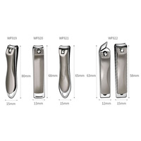 Ensemble de coupe-ongles portables de grande taille en acier au carbone, coupe-ongles pour doigts, coupe-ongles professionnel durable pour manucure