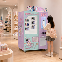 Distributeur automatique de coques de téléphone commercial pour centre commercial, machine à coques de téléphone avec impression personnalisée, kiosque de vente au détail