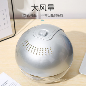 Purificador de aire para aromaterapia con diseño de 52 orificios para uso doméstico, funcionamiento silencioso, humidificador y ambientador con alimentación USB - Product Image 1