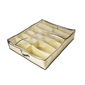 Caja Organizadora de Zapatos de Tela No Tejida para Debajo de la Cama, Ahorra Espacio - Product Image 3