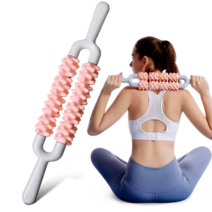 Palo de automasaje portátil 2025 para ejercicio de yoga, rodillo muscular deportivo para piernas, rodillo para músculos abdominales corporales, aplicación para pies - Product Image 5