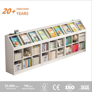 Étagères à livres solides modernes pour enfants, hauteur réglable, montage au sol, étagères de rangement multi-tailles pour salons, chambres à coucher, bureaux - Product Image 3