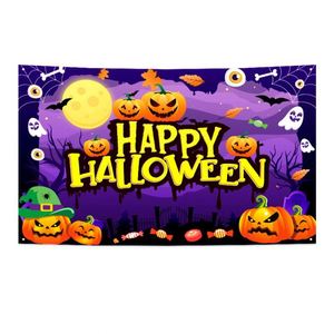Design Sale Vintage Spooky Scary Halloween Theme Vertical Decorations Flying Banner <b>Flag</b> - Product Image 2