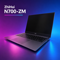 Ordinateur portable flexible personnalisé Hairuichuang N700-ZM 1TB SSD, mémoire personnalisable jusqu'à 32 Go DDR4